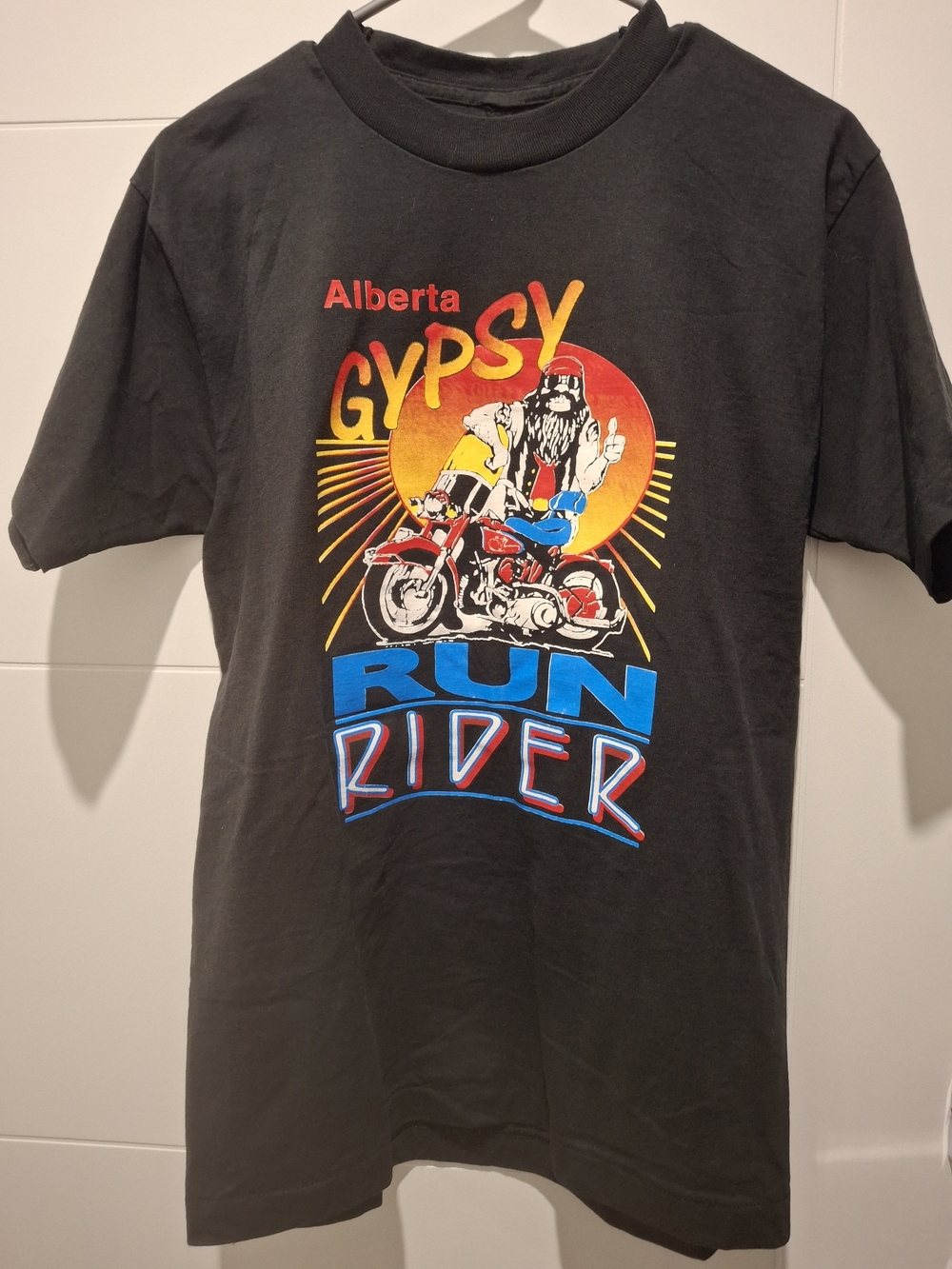 Run Rider Graphic Tee - Black